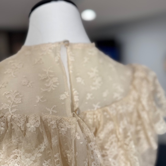 Vintage lace blouse - Picture 3 of 5